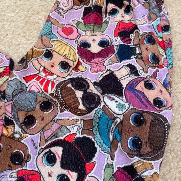 LOL girls matching pajama set size S (5/6) - Picture 3 of 7
